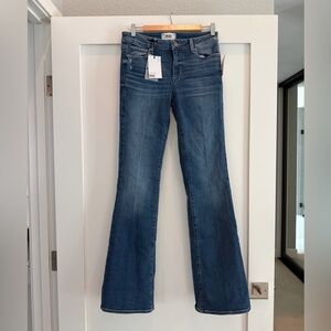 💙 NWT PAIGE Jillian Destructed Skyline Flare Jeans 💙